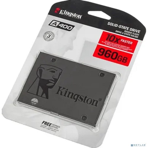 Внутренний SSD Kingston A400 960 ГБ SATA (SA400S37/960G) 9
