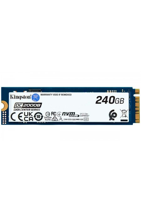 Внутренний SSD Kingston DC2000B 240 ГБ M.2 2280 (SEDC2000BM8/240G) 