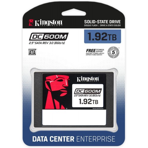 Внутренний SSD Kingston DC600M 1920 ГБ (SEDC600M/1920G) 1