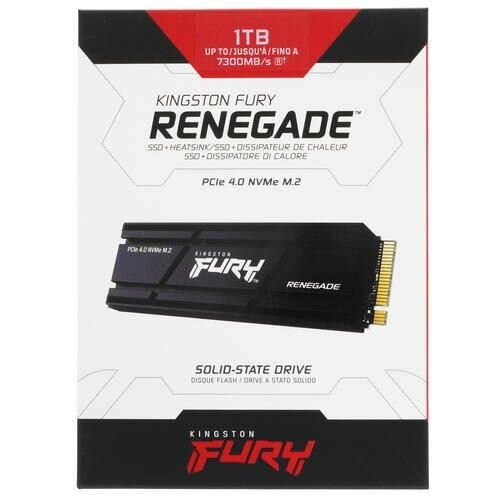 Внутренний SSD Kingston FURY Renegade 1 ТБ M.2 (SFYRSK/1000G) 9