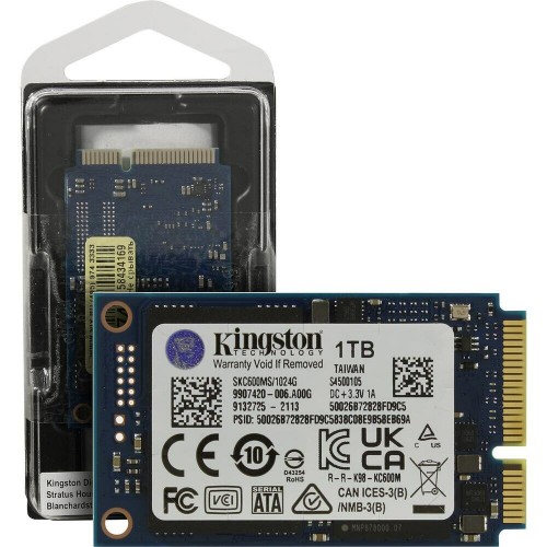 Внутренний SSD Kingston KC600 1 ТБ mSATA (SKC600MS/1024G) 3
