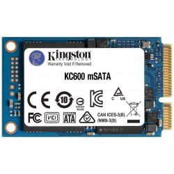 Внутренний SSD Kingston KC600 256 ГБ mSATA (SKC600MS/256G)
