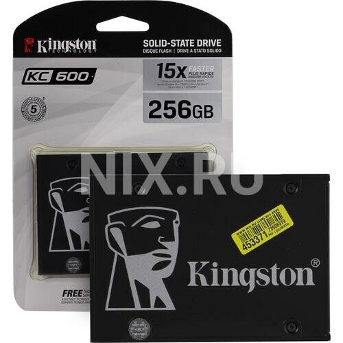 Внутренний SSD Kingston KC600 256 ГБ SATA (SKC600/256G) 4
