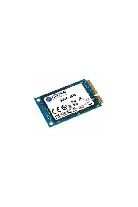 Внутренний SSD Kingston KC600 512 ГБ mSATA (SKC600MS/512G) 