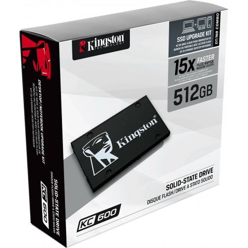 Внутренний SSD Kingston KC600 512 ГБ SATA (SKC600/512G) 2