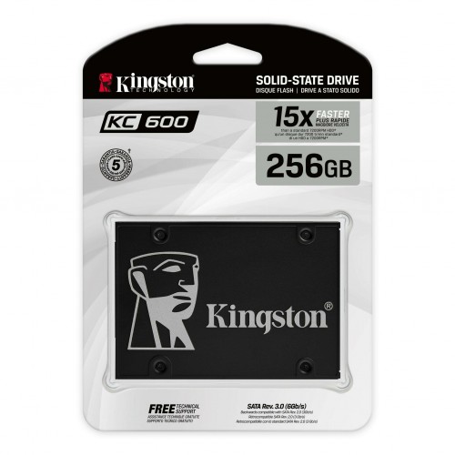 Внутренний SSD Kingston KC600 512 ГБ SATA (SKC600/512G) 8