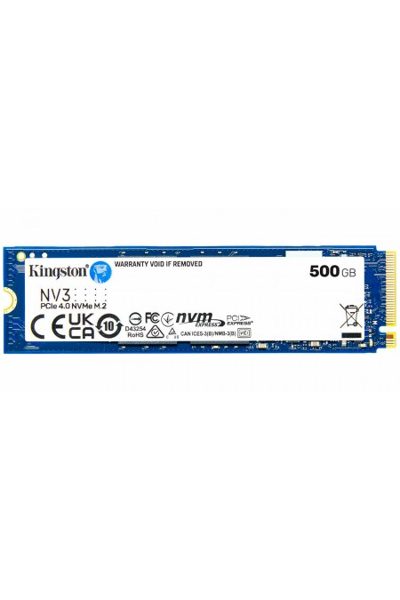 Внутренний SSD Kingston NV1 500 ГБ M.2 2280 (SNV3S/500G) 