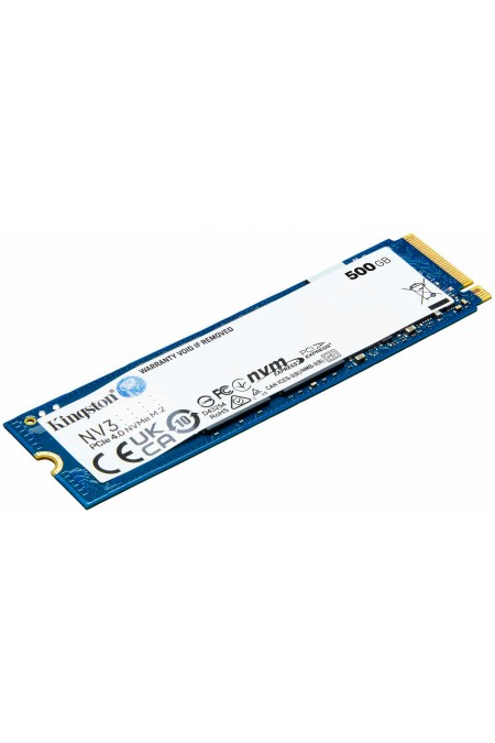 Внутренний SSD Kingston NV1 500 ГБ M.2 2280 (SNV3S/500G) 1