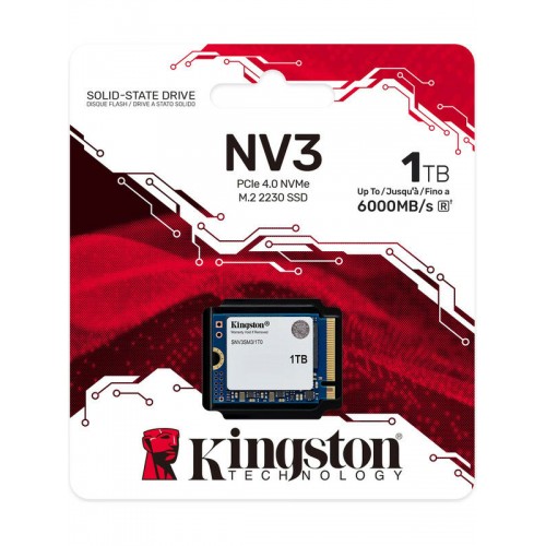 Внутренний SSD Kingston NV3 1 ТБ M.2 (SNV3SM3/1T0) 2