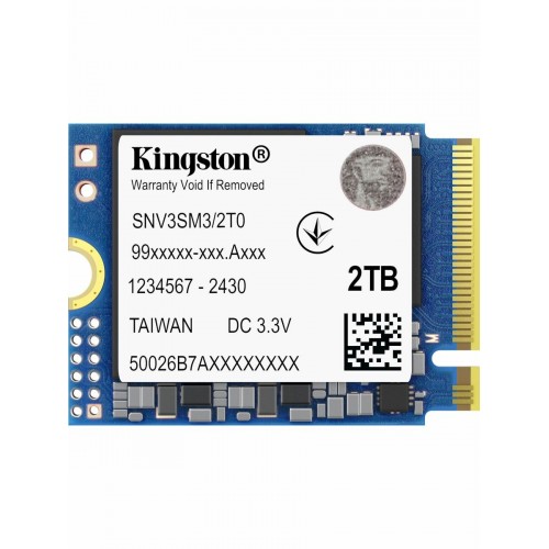 Внутренний SSD Kingston NV3 2 ТБ M.2 (SNV3SM3/2T0) 