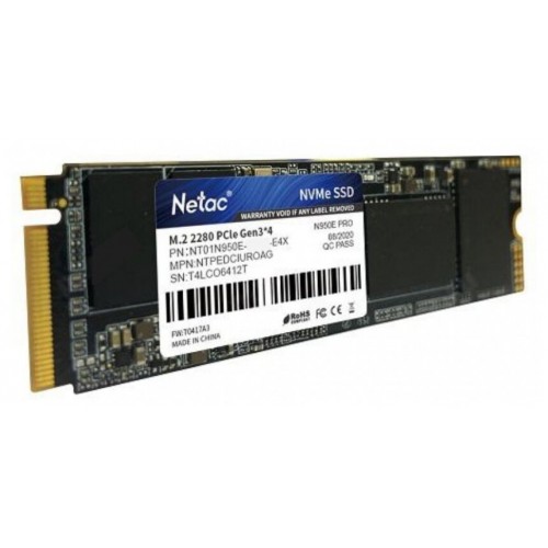 Внутренний SSD Netac 1 ТБ M.2 (NT01N950E-001T-E4X) 1