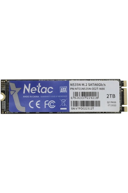 Внутренний SSD Netac 2 ТБ M.2 (NT01N535N-002T-N8X) 