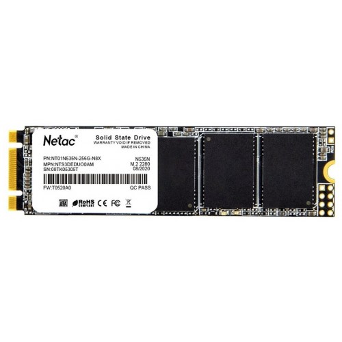 Внутренний SSD Netac 256 ГБ M.2 (NT01N535N-256G-N8X) 