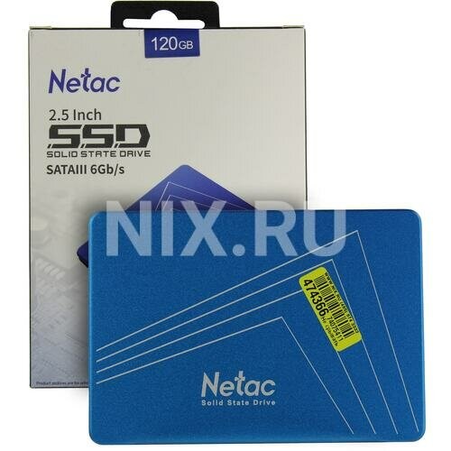 Внутренний SSD Netac N535S 120 ГБ SATA (NT01N535S-120G-S3X) 6