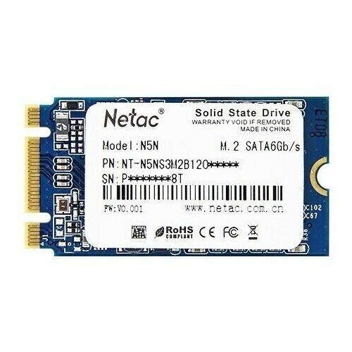 Внутренний SSD Netac N5M 1 ТБ mSATA (NT01N5M-001T-M3X) 2