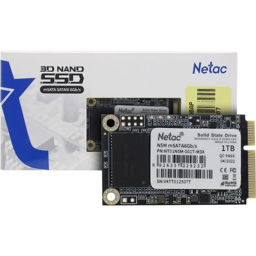 Внутренний SSD Netac N5M 1 ТБ mSATA (NT01N5M-001T-M3X) 4