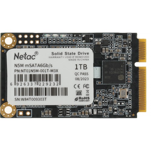 Внутренний SSD Netac N5M 1 ТБ mSATA (NT01N5M-001T-M3X) 8