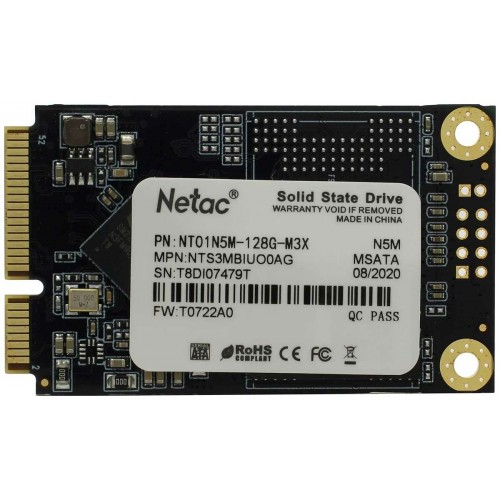 Внутренний SSD Netac N5M 128 ГБ SATA-III (NT01N5M-128G-M3X) 