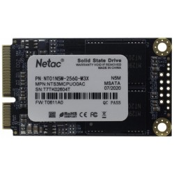 Внутренний SSD Netac N5M 256 ГБ mSATA (NT01N5M-256G-M3X)