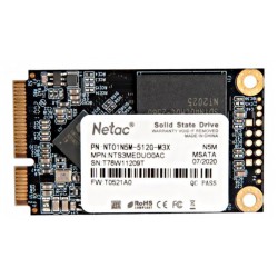 Внутренний SSD Netac N5M 512 ГБ mSATA (NT01N5M-512G-M3X)