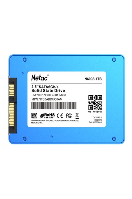 Внутренний SSD Netac N600S 1 ТБ SATA (NT01N600S-001T-S3X) 1
