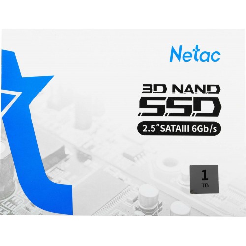 Внутренний SSD Netac N600S 1 ТБ SATA (NT01N600S-001T-S3X) 7