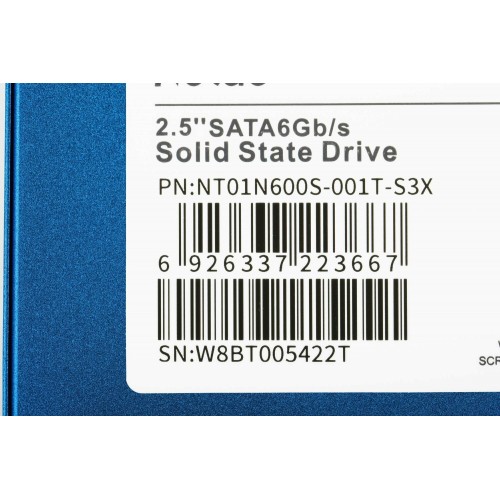 Внутренний SSD Netac N600S 1 ТБ SATA (NT01N600S-001T-S3X) 9