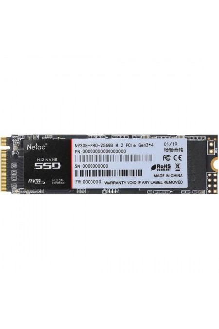 Внутренний SSD Netac N930E PRO 256 ГБ M.2 (NT01N930E-256G-E4X) 