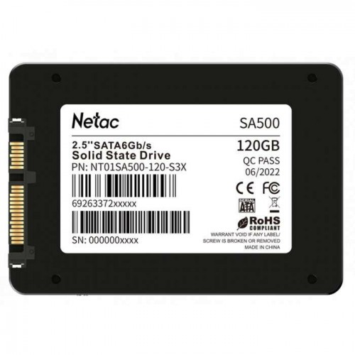 Внутренний SSD Netac SA500 120 ГБ SATA (NT01SA500-120-S3X) 6