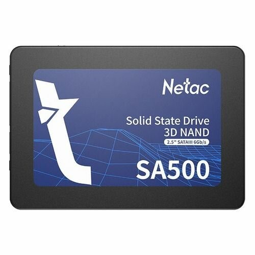 Внутренний SSD Netac SA500 512 ГБ SATA (NT01SA500-512-S3X) 