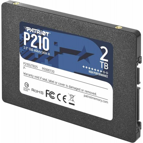 Внутренний SSD Patriot Memory 2 ТБ SATA (P210S2TB25) 6