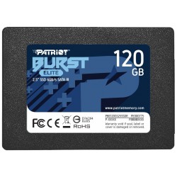 Внутренний SSD Patriot Memory Burst Elite 120 ГБ SATA (PBE120GS25SSDR)