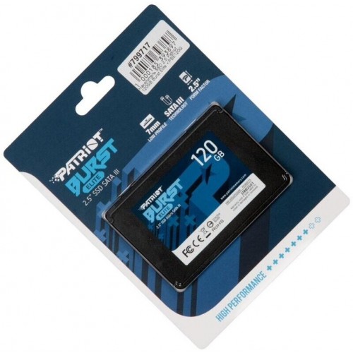 Внутренний SSD Patriot Memory Burst Elite 120 ГБ SATA (PBE120GS25SSDR) 1