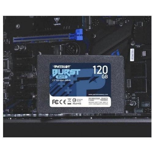 Внутренний SSD Patriot Memory Burst Elite 120 ГБ SATA (PBE120GS25SSDR) 2
