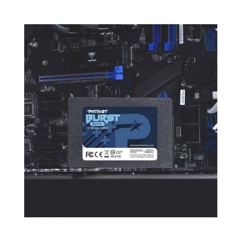 Внутренний SSD Patriot Memory Burst Elite 120 ГБ SATA (PBE120GS25SSDR) 9