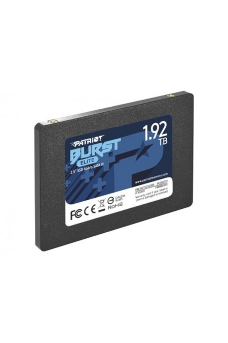 Внутренний SSD Patriot Memory Burst Elite 1.92 ТБ SATA (PBE192TS25SSDR) 1