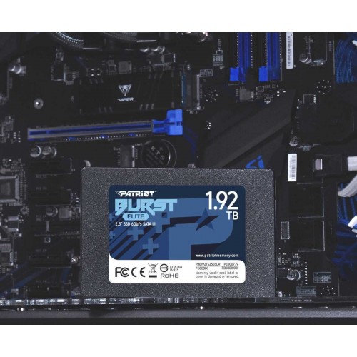 Внутренний SSD Patriot Memory Burst Elite 1.92 ТБ SATA (PBE192TS25SSDR) 2