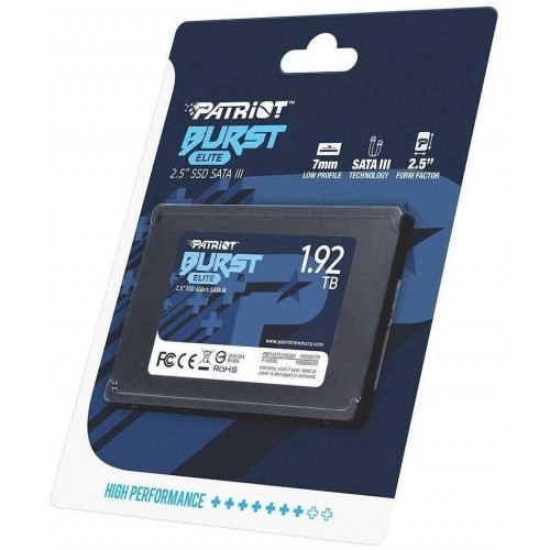 Внутренний SSD Patriot Memory Burst Elite 1.92 ТБ SATA (PBE192TS25SSDR) 7