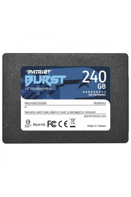 Внутренний SSD Patriot Memory Burst Elite 240 ГБ SATA (PBE240GS25SSDR) 2