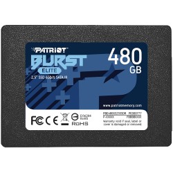 Внутренний SSD Patriot Memory Burst Elite 480 ГБ SATA (PBE480GS25SSDR)