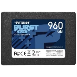 Внутренний SSD Patriot Memory Burst Elite 960 ГБ SATA (PBE960GS25SSDR)