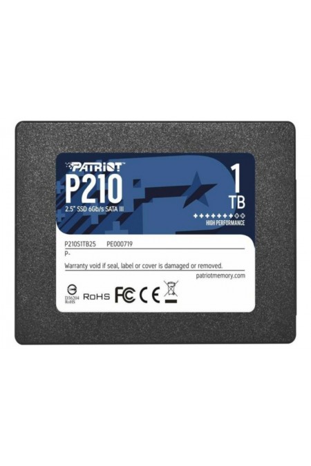 Внутренний SSD Patriot Memory P210 1 ТБ SATA (P210S1TB25) 