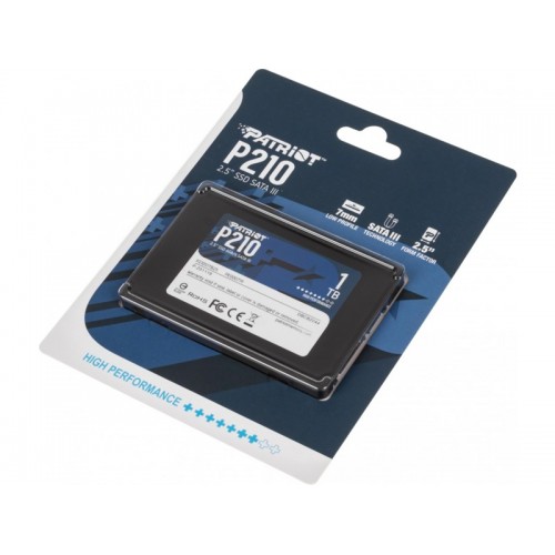 Внутренний SSD Patriot Memory P210 1 ТБ SATA (P210S1TB25) 2