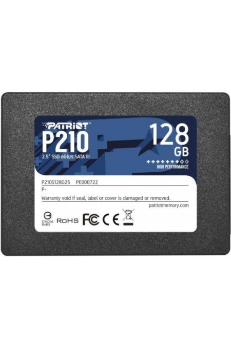 Внутренний SSD Patriot Memory P210 128 ГБ SATA (P210S128G25) 