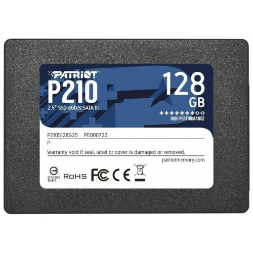 Внутренний SSD Patriot Memory P210 128 ГБ SATA (P210S128G25) 