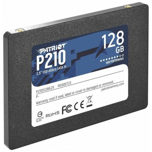 Внутренний SSD Patriot Memory P210 128 ГБ SATA (P210S128G25) 2