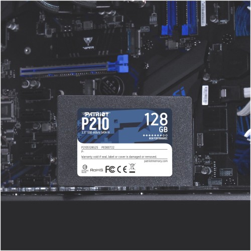 Внутренний SSD Patriot Memory P210 128 ГБ SATA (P210S128G25) 5