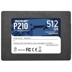 Внутренний SSD Patriot Memory P210 512 ГБ SATA (P210S512G25)