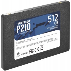 Внутренний SSD Patriot Memory P210 512 ГБ SATA (P210S512G25)
