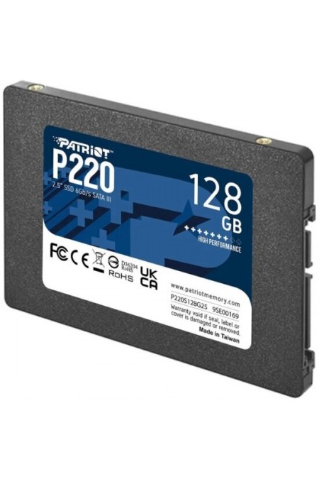 Внутренний SSD Patriot Memory P220 128 ГБ SATA (P220S128G25) 1